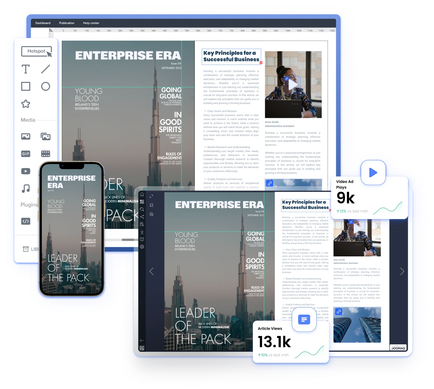 Joomag digital publishing platform
