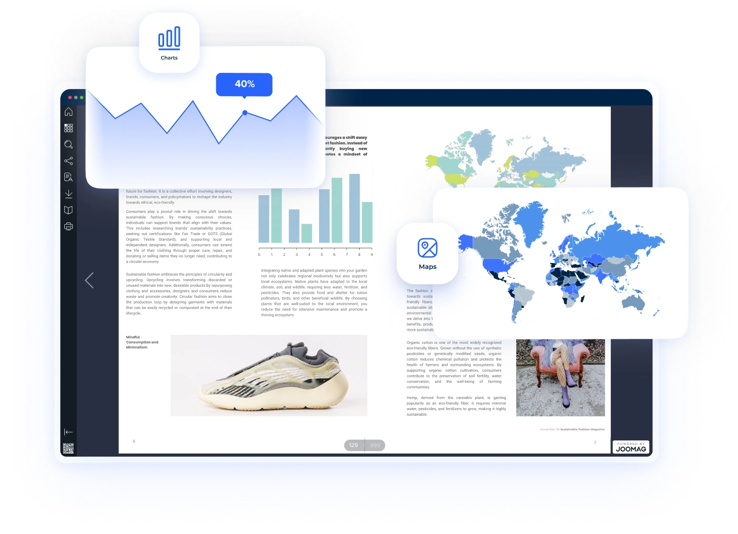 Interactive Charts and Maps