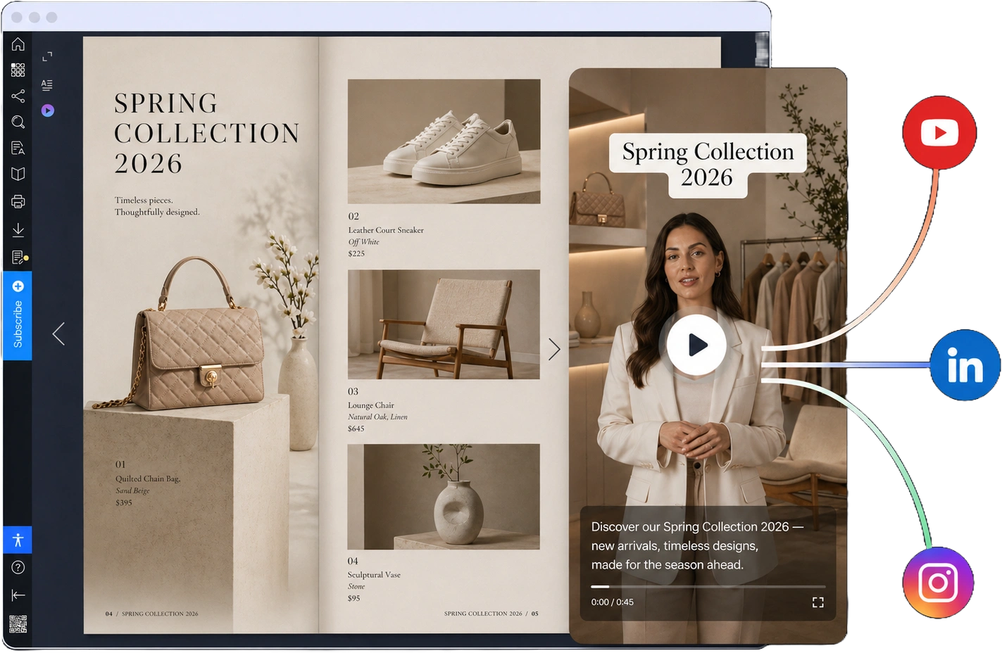 Bring Catalog Products to Social Media