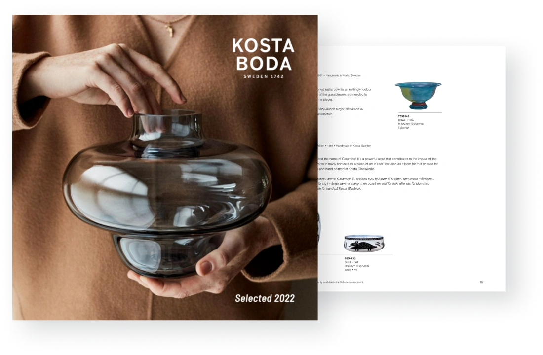 Kosta Boda Glass Digital Catalog
