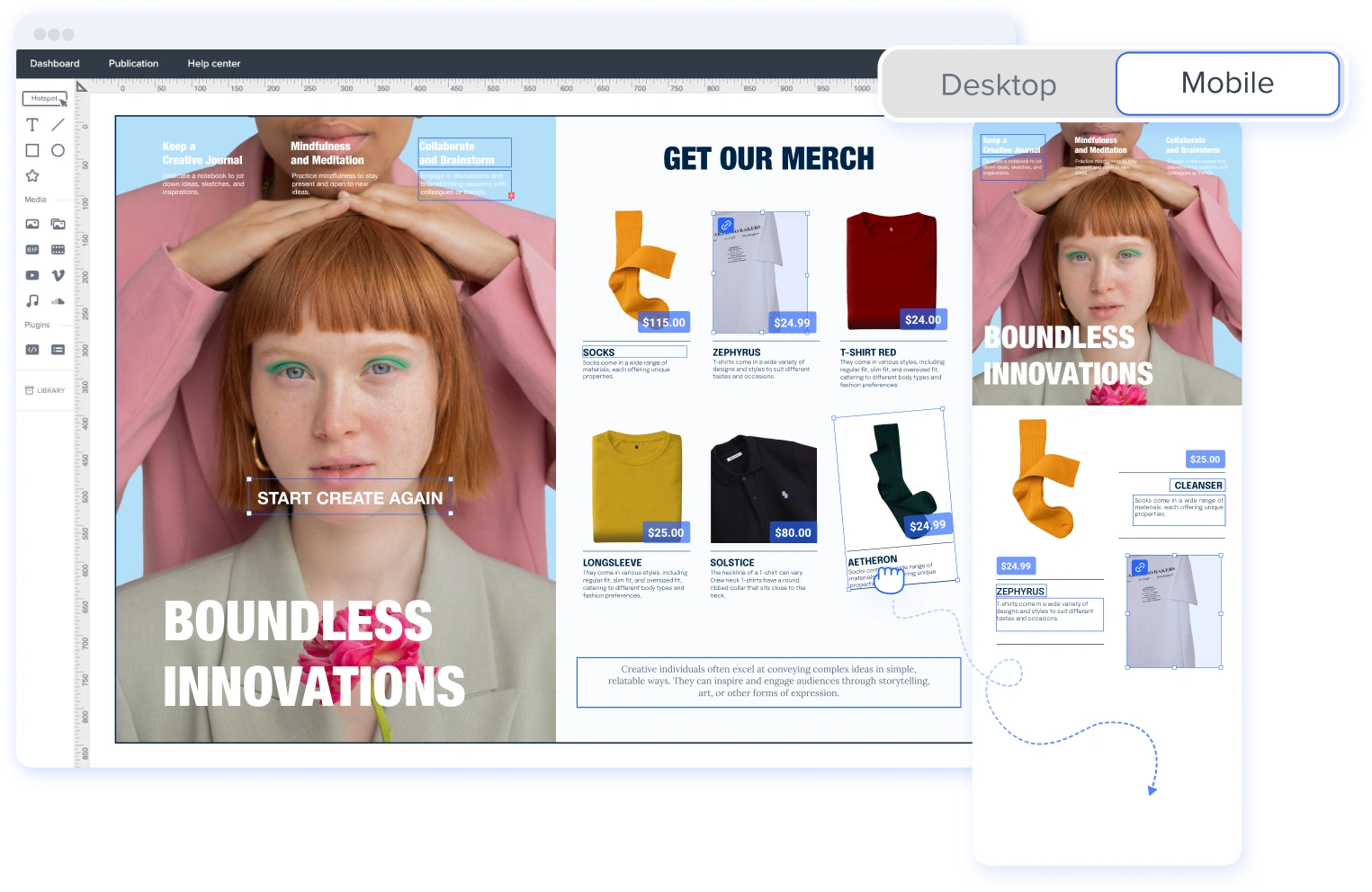 Your own app, in the App Store and on Google Play