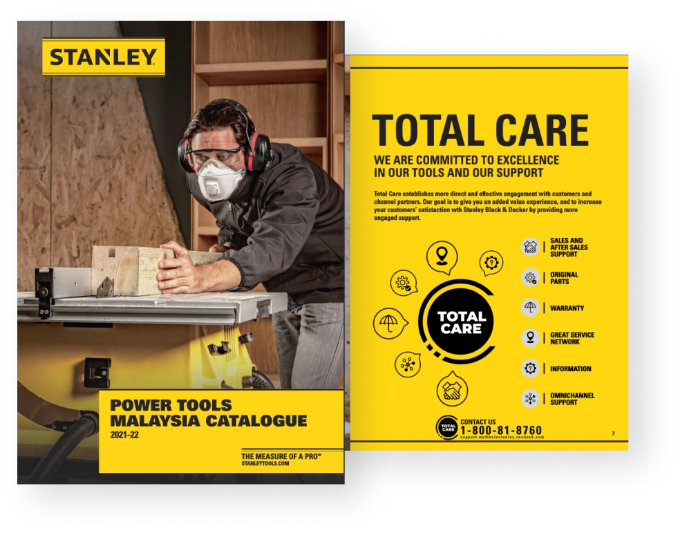 Stanley Becker & Decker Power Tools Catalog