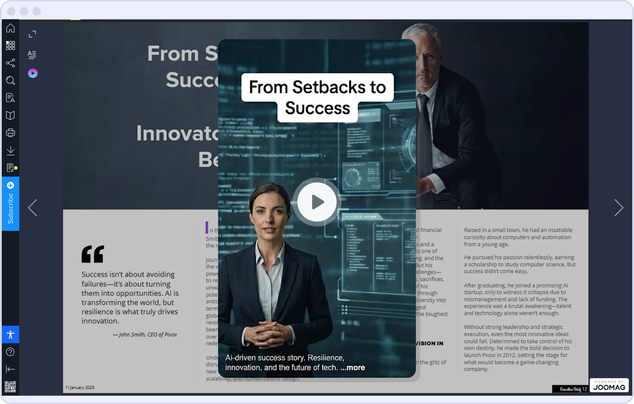 A New Way to Experience Digital Magazines